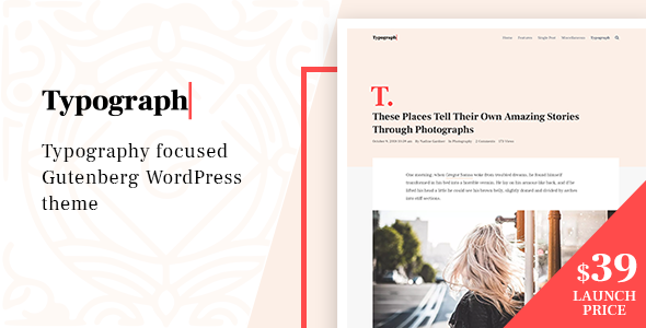 Typograph - Content Focused Blog Theme