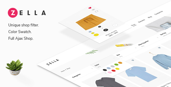 Zella - WooCommerce Ajax WordPress Theme